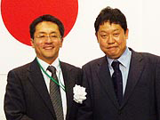 京都市PTA奥村会長と堀井会長